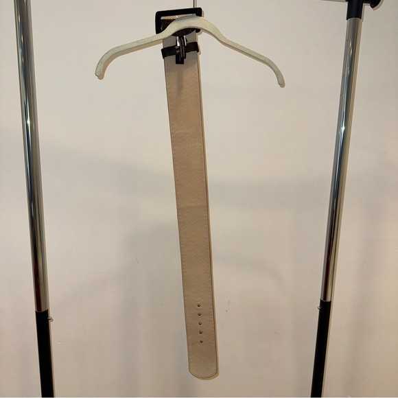 BANANA REPUBLIC LEATHER WOVEN WIDE BELT SIZE XS - Picture 7 of 11